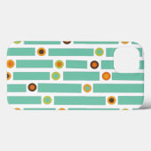 Streifen und Kreise Case-Mate iPhone Hülle (Rückseite (Horizontal))