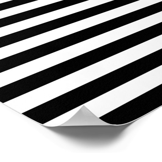 Streifen und Kreise I Poster (Ecke)