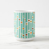 Streifen und Kreise Kaffeetasse (Mittel)