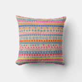 Streifen und Kreise Kissen (Vorderseite)
