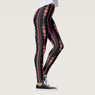 Streifen und Leggings