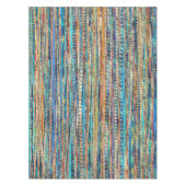 Streifen und Perlen Tischdecke (Vorderseite)