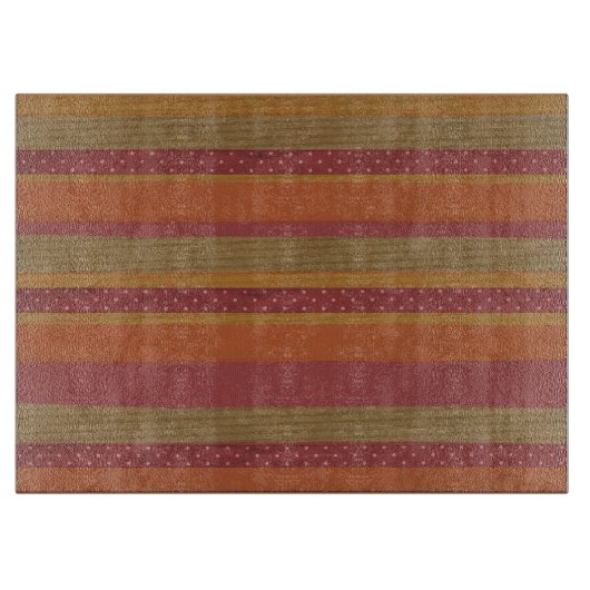 Streifen und Polka-Punkte Schneidebrett (Vorderseite)