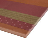 Streifen und Polka-Punkte Schneidebrett (Ecke)