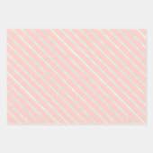 Streifen und Punkte Frühlingsmilch Geschenkpapier Set (Vorderseite 2)