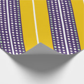 Streifen und Punkte Geschenkpapier (Ecke)