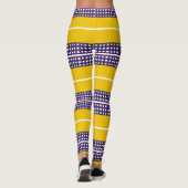 Streifen und Punkte Leggings (Rückseite)