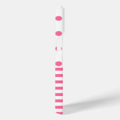 Streifen und Punkte - rosa iPhone 6/6, Handy-Case Case-Mate iPhone Hülle (Rückseite / Rechts)