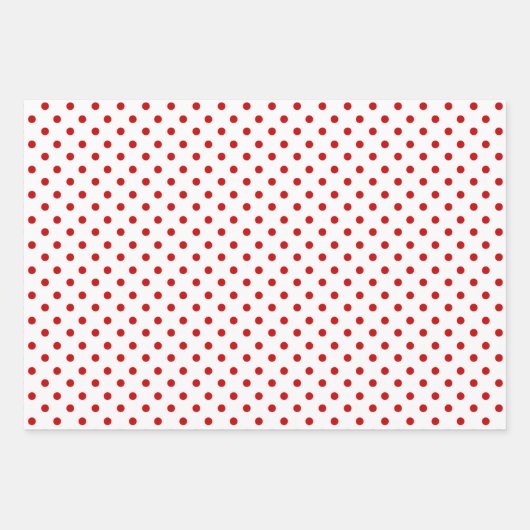 Streifen und Punkte Weihnachten Geschenkpapier Set (Vorderseite 3)