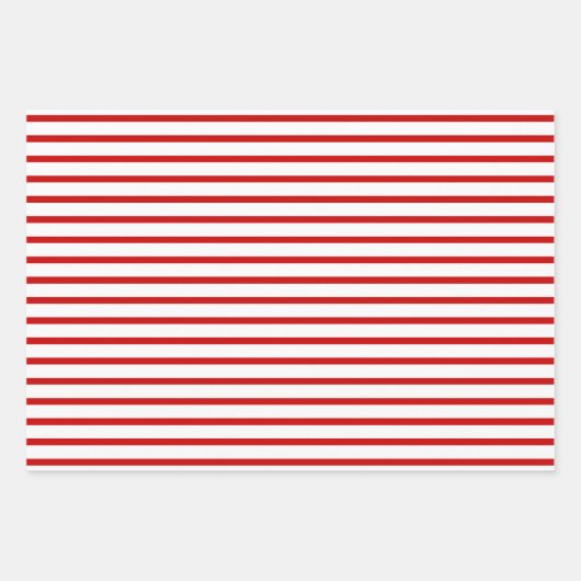 Streifen und Punkte Weihnachten Geschenkpapier Set (Vorderseite 2)