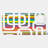 Streifen und Rechtecke Case-Mate iPhone Hülle (Rückseite (Horizontal))