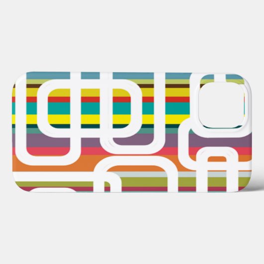 Streifen und Rechtecke Case-Mate iPhone Hülle (Rückseite (Horizontal))