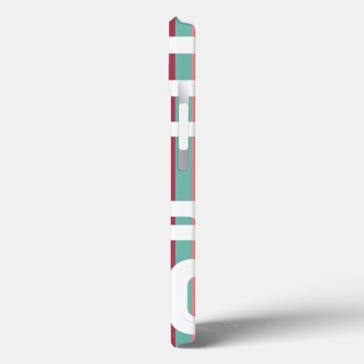 Streifen und Rechtecke Case-Mate iPhone Hülle (Rückseite / Links)