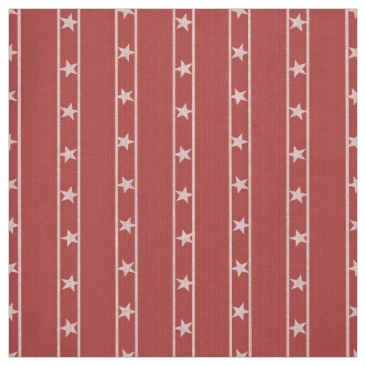 Streifen und Sterne rot Stoff (Muster)