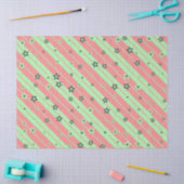 Streifen und Sternengewebe Seidenpapier (Basteln)