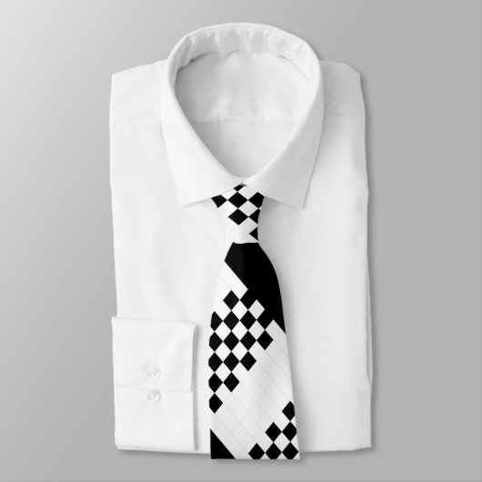 Streifen und überprüft wählen Sie Ihre eigene Farb Krawatte (Gebunden)