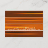 Streifen Visitenkarte (Rückseite)