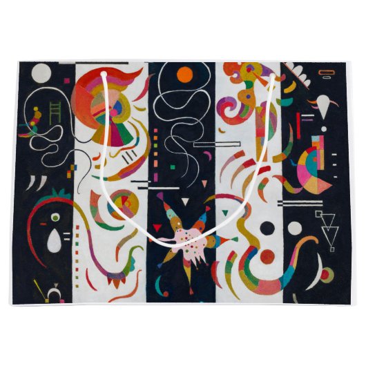 Streifen, Wassily Kandinsky Große Geschenktüte (Vorderseite)