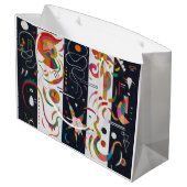 Streifen, Wassily Kandinsky Große Geschenktüte (Rückseite Schrägansicht)