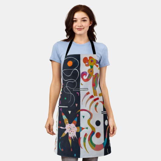 Streifen, Wassily Kandinsky Schürze (Getragen)