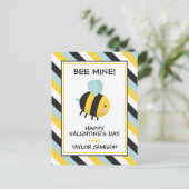 Streifenberg-Walentin-Klassenkarte Postkarte (Stehend Vorderseite)