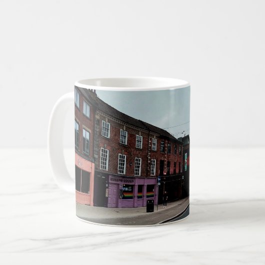 Streifenbrücke Kaffeetasse (Vorderseite Links)