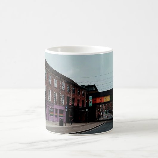 Streifenbrücke Kaffeetasse (Mittel)