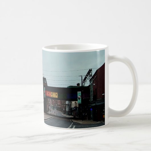 Streifenbrücke Kaffeetasse (Rechts)