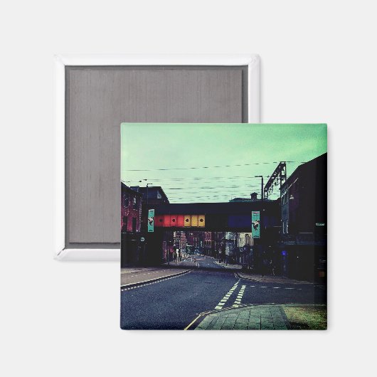 Streifenbrücke Magnet (Vorderseite/Rückseite)