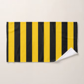 Streifendesign Biene Badhandtuch Set (Handtuch)