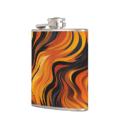 Streifendesign Flachmann (Links)