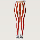 Streifendesign Leggings (Vorderseite)