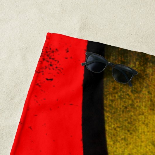 Streifendesign Strandtuch (Beispiel)