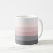 Streifendesign Urban Dusk Kaffeetasse (VorderseiteRechts)