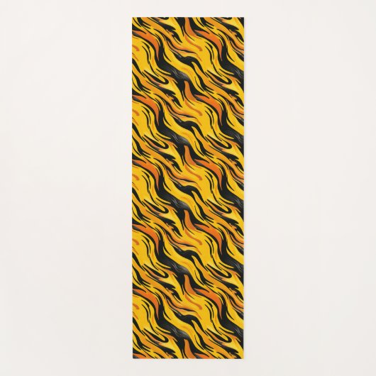 Streifendesign Yogamatte (Vorderseite)