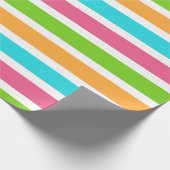 Streifeneierfarbe Geschenkpapier (Ecke)