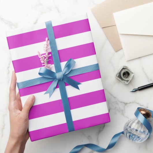 Streifenfarben der Disco Geschenkpapier (Schenken)