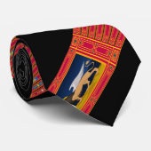 Streifenflagge Krawatte (Gerollt)