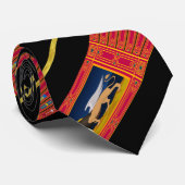 Streifenflagge Krawatte (Gerollt)