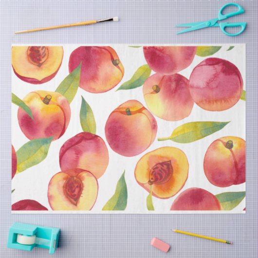 Streifenfrucht Seidenpapier (Basteln)