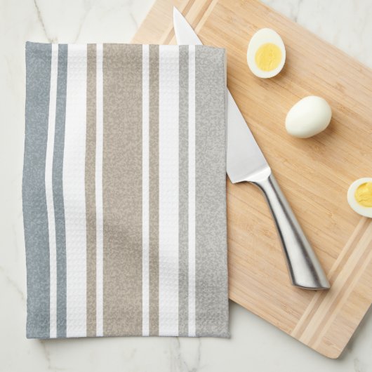 Streifengerüst Geschirrtuch (Viertel Falte)