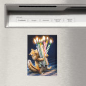 Streifenhörnchen-Geburtstagskerzen Magnet (In Situ (Geschirrspüler))