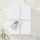 Streifenhörnchen Geschenkanhänger (Mit Garn)