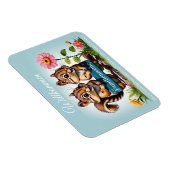 Streifenhörnchen informieren magnet (Rechte Seite)