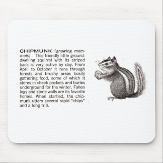 Streifenhörnchen Mousepad
