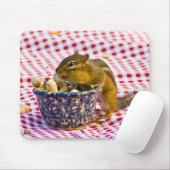 Streifenhörnchen Picknick Mousepad (Mit Mouse)