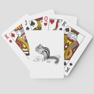 Streifenhörnchen Spielkarten