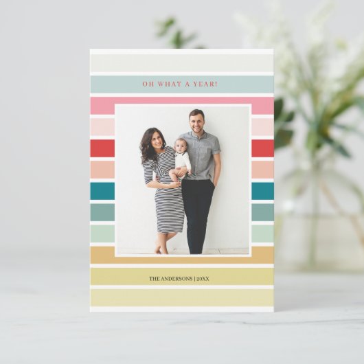 Streifenkarte Einladung (Stehend Vorderseite)