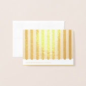 Streifenkarte Folienkarte (Rückseite mit Umschlag)