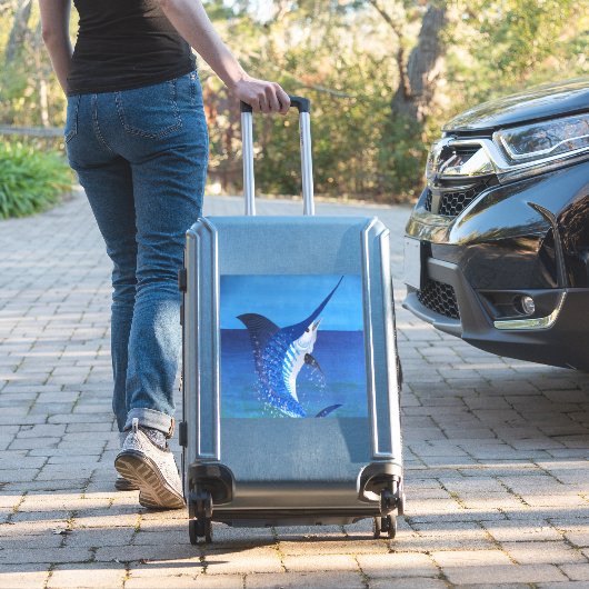 Streifenmarlin Aufkleber (Koffer Insitu)